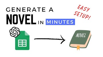 Generate a Full Novel with Google Sheets + AI in Under 30 Minutes