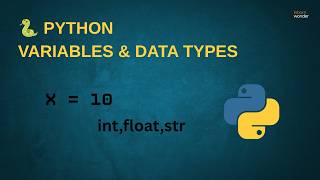 Python Variables & Data Types Explained | Python Tutorial for Beginners| Inborn Wonder