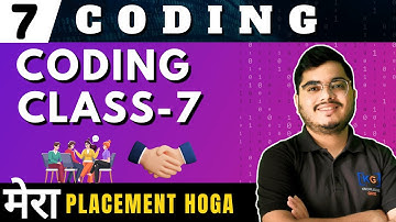 🛑Lecture 7: Coding for Placements | Loops and Functions in C Programming | Mera Placement Hoga