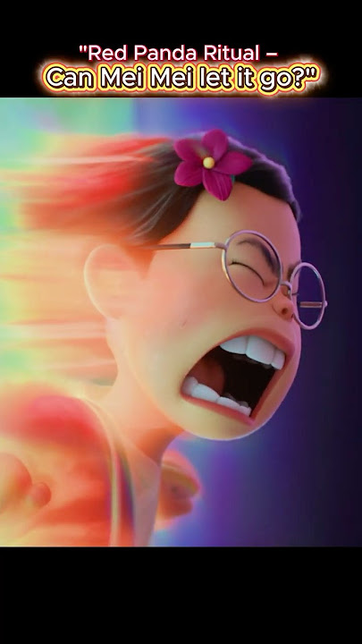 'Red Panda Ritual – Can Mei Mei let it go?' #turningred #turningredmei #animation