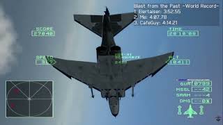I RECLAIMED the world record last night! ~ ACE COMBAT ZERO RetroAchievements ("Blast from the Past")