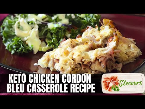 Keto Chicken Cordon Bleu Casserole Recipe
