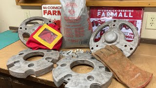 Our COMPLETE Sandblasting Setup Overview & Farmall Super M Front Wheel Swap Begins!