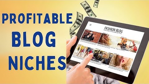 How To Select a Profitable Niche for Your Blog | Blogpreneur Millionaire Blueprint 