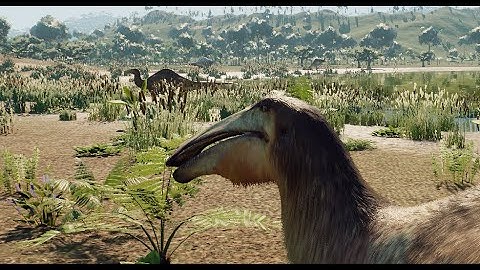 Day 111 of adding a Deinocheirus to this park until they