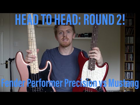 fender-precision-vs-mustang:-round-2!-|-usa-performer-series-|-head-to-head-tone-comparison