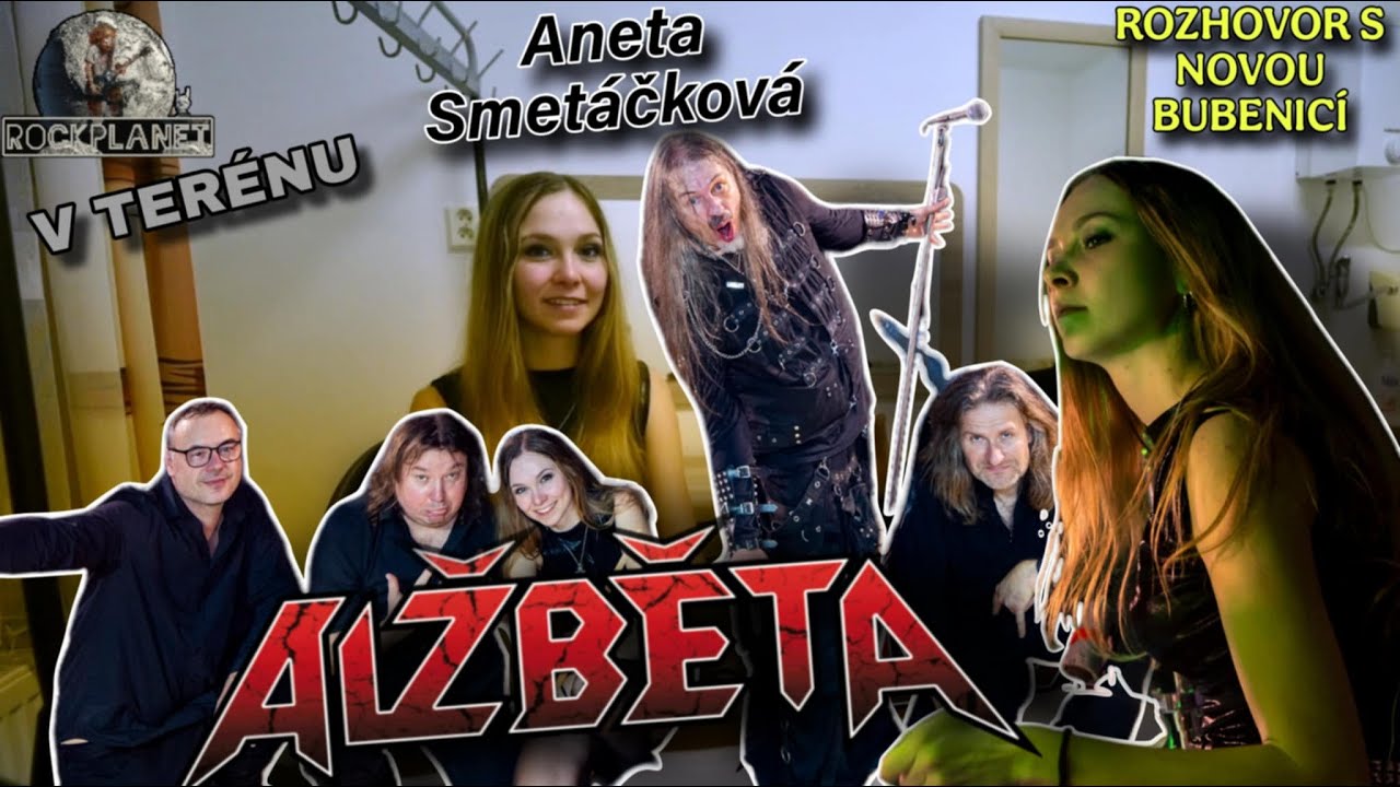 RockPlanet v TERÉNU - Rozhovor s novou bubenicí Anetou Smetáčkovou (ALŽBĚTA)