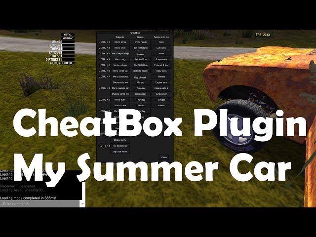 My Summer Car cheat codes