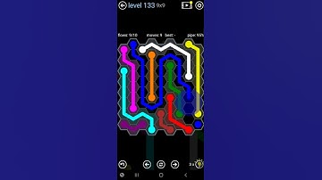 How To Solve Flow Free Hexes Rainbow Pack Level 133 9x9 Board Walk Through Solution Walkthrough