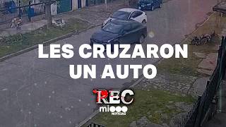 LES CRUZARON UN AUTO - MOTOCHORROS ABREPORTONES - #REC