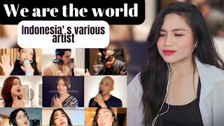 Indonesia&#39;s Various Artists - We Are The World (Cover) II FILIPINA REAKSI