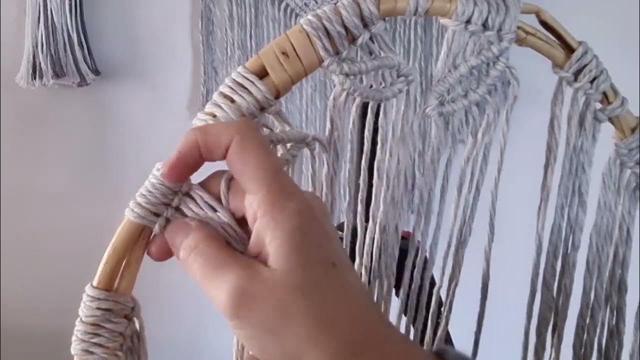 Tutoriel Arbre De Vie Macrame feuilles arbre de vie en macramé - YouTube