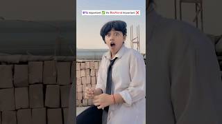 BTS important ✅ Vs Boyfriend important ❌😂#comedy #armyxbts #funny #btsarmy #btscomedy #btsfunny