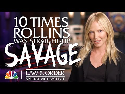 10 Times Rollins Was Straight-Up Savage - Law x Order: Svu