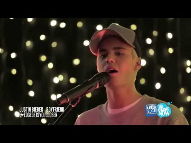 Justin Bieber - Full Performance HD - Live at The Edge Intimate u0026 Acoustic. class=