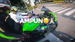 KETIKA ZX25R TIDAK MAMPU MENGEJAR NINJA RR 150CC