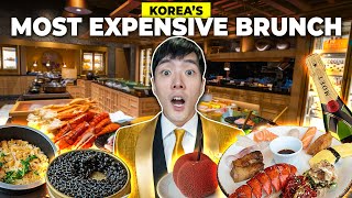 Korea's $130 Brunch with Caviar and Champagne