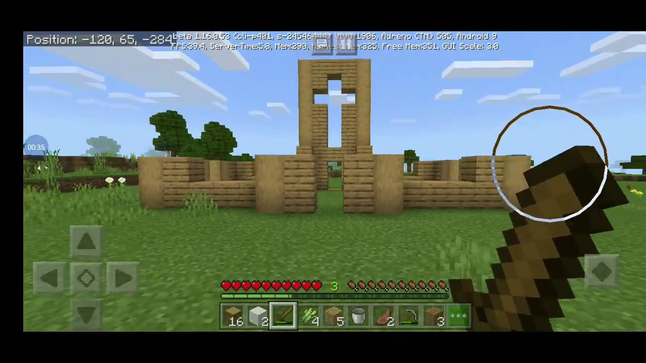minecraft pe survival lets play ep 1 - YouTube