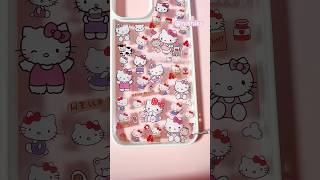 💝Diy phone case✨Hello Kitty stickers#sticker #diycrafts
