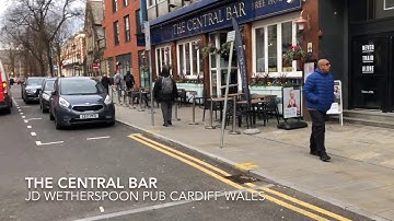 The Central Bar Cardiff Wales Wetherspoon Pub #wetherspoons