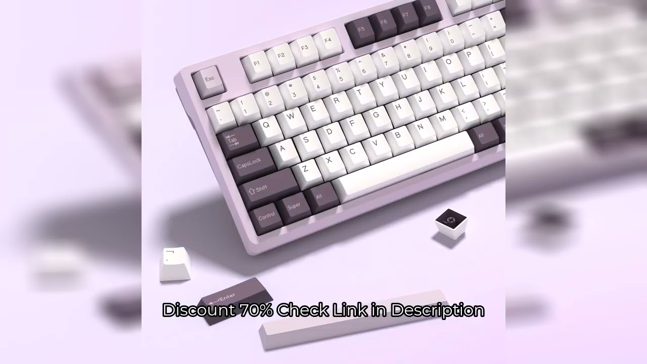 KBDiy GMK Botanical Keycap Cherry Profile Double Shot PBT ISO Keycaps For Gamer Mechanical Keyboard