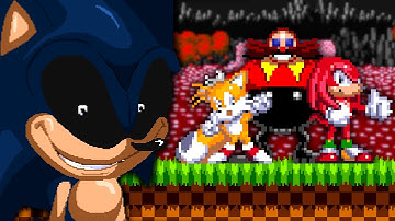 TAILS KNUCKLES EGGMAN SURVIVE ANOTHER HELL!!! Sonic.exe: Remake