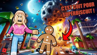 SUPERBISCUIT CE FAIT ECRASER PAR UNE METEORITE ! D: (Disaster Island 🏝️ Survival)