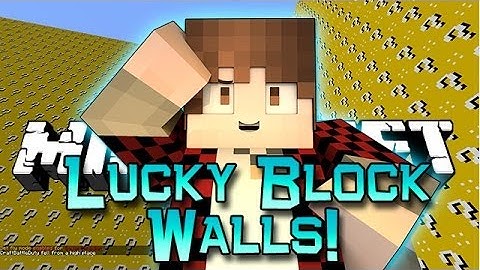 Minecraft: Lucky Block Walls 2! Modded Mini-Game w/Mitch & Friends! ULTIMATE WITHER ATTACK!