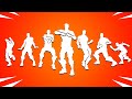 Top 25 Popular Fortnite Dances With Best Music! #7 (Wanna See Me TikTok, Quick Bite, Gangnam Style)