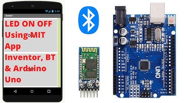 Bluetooth Control LED | Arduino | HC05 | MIT App Inventor 2.