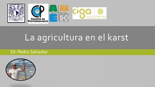 La agricultura en zonas de karst