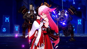 Yae Miko x Fischl Aggravate is BROKEN!  |  Genshin Impact 3.0