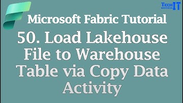 Load Lakehouse File to Warehouse Table via Copy Data Activity | Microsoft Fabric Tutorial