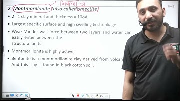 Soil Mechanics Civil Engineering | SSC JE 2023 | What is Montmorillonite | by Avnish Sir | Ever Exam