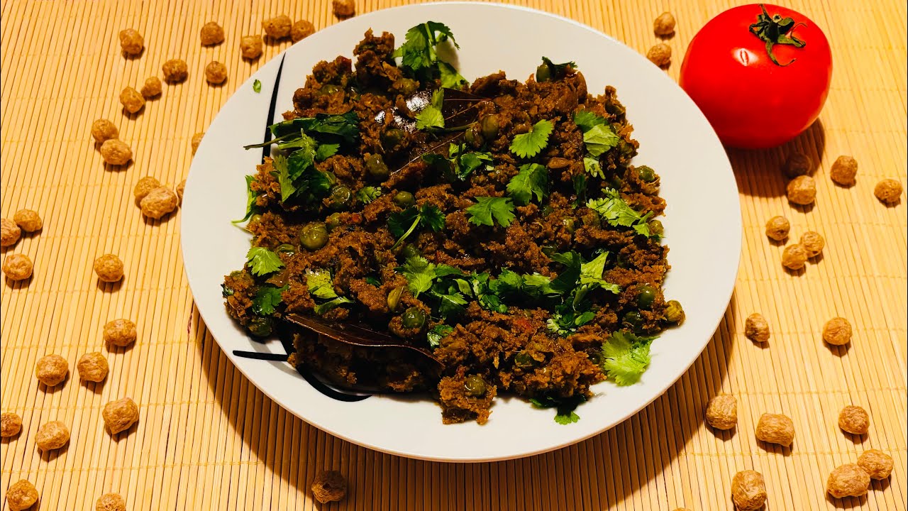 Soya Chunks Bharta That Tastes Like Meat