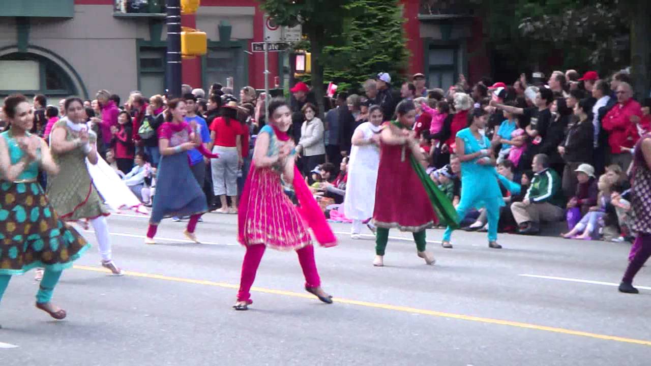 Canada Day Parade (2012) - Vancouver, BC - Indian Dance Performance