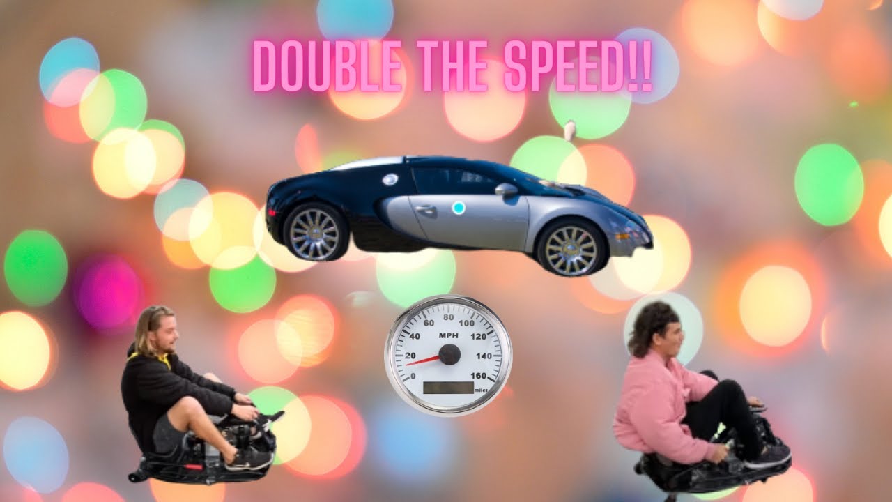 Crazy cart Motor Upgrade 1800 watts YouTube