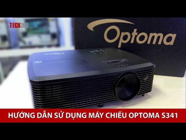 Hướng dẫn sử dụng máy chiếu Optoma S341 - Máy chiếu cho lớp học và văn phòng | Tech360.vn