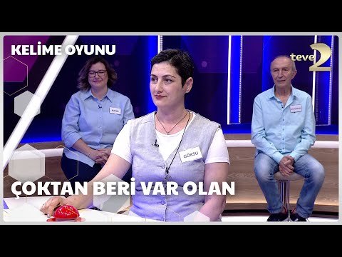 Çoktan beri var olan | Kelime Oyunu