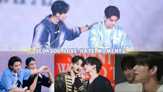 Seoksoo love hate moments that just heals our hearts💖✨ #seoksoo #dkn#joshua #seventeen