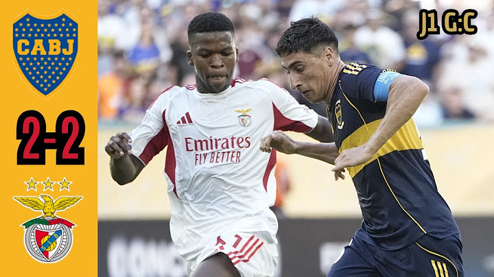 Boca juniors 2-2 Benfica ||J1 G:C|| FIFA World cup clubs 2025