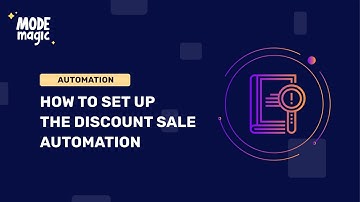 Hoe de automatisering van de kortingsverkoop in ModeMagic in te stellen