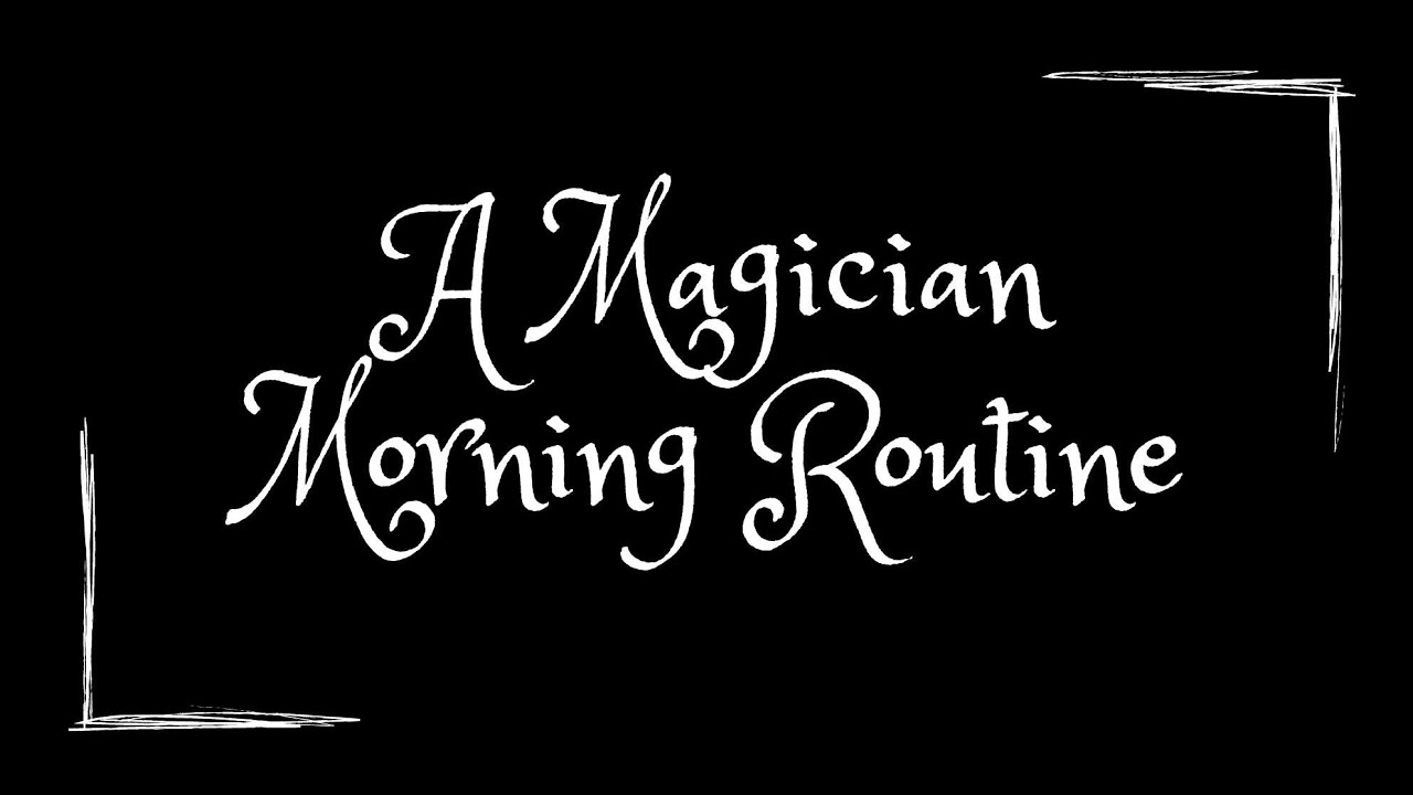 A Magician Morning Routine  - Pixilation Animation 2021