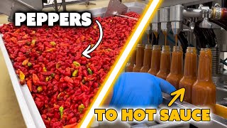 How Hot Sauce Is Made | Behind The Scenes Elijah's Xtreme