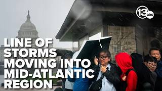 Severe storm watch: Millions remain under warnings as cold front moves in