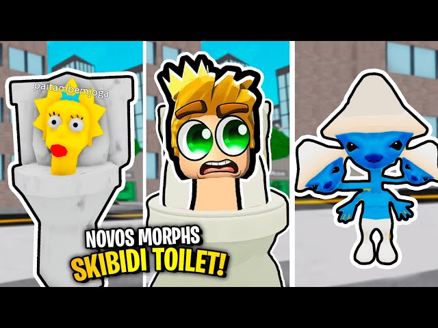 Roblox - NOVOS SKIBIDI TOILET MORPHS MALVADOS do ROBLOX! Skibidi Toilet  Morphs 