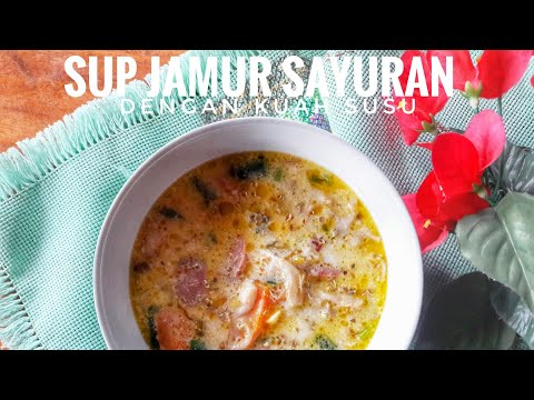 Video: Sup Susu Dengan Pure Jamur