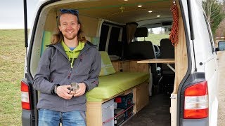 Roomtour VW T5 | Camper Bus  self conversion