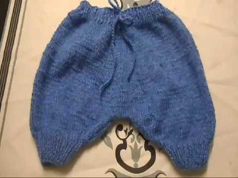 Tuto Tricot Pantalon Sarouel Bebe Youtube