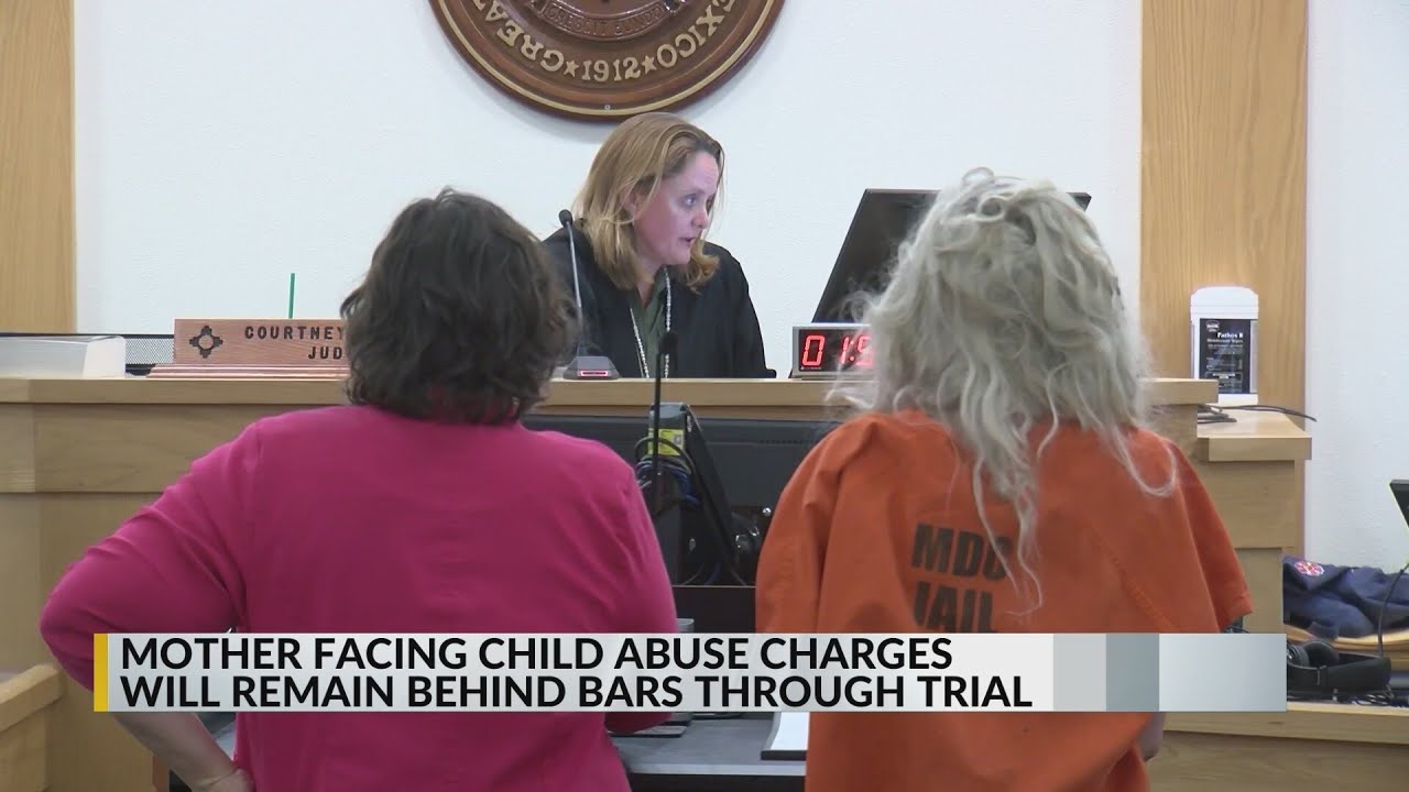 Mother facing child abuse charges will remain behind bars through trial ...
